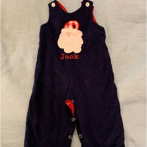 Santa one piece baby boy 9 months